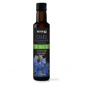 Olej z czarnuszki egipskiej tłoczony na zimno nierafinowany Bio 250 ml - Biooil
