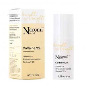 Nacomi Next Level Rozświetlające serum pod oczy z kofeiną 2, 15ml