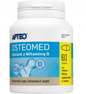 Apteo Osteomed Calcium z witaminą D, 60 tabletek