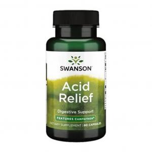 SWANSON ACID RELIEF Przeciw Refluksowi 700 mg 60 kapsułek
