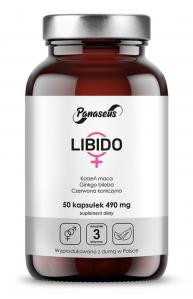 Panaseus Libido Kobieta 490 mg - 50 kapsułek