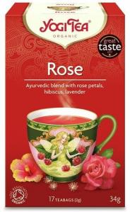 Yogi Tea Rose Herbata różana - 17 saszetek