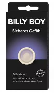 (DE) Billy Boy, Sicheres Gefuhl, Prezerwatywy, 6 sztuk (PRODUKT Z NIEMIEC)