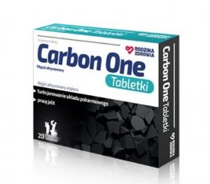 Rodzina Zdrowia Carbon One 20 tabletek