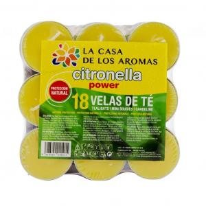 Citronella podgrzewacze o zapachu trawy cytrynowej 18szt.