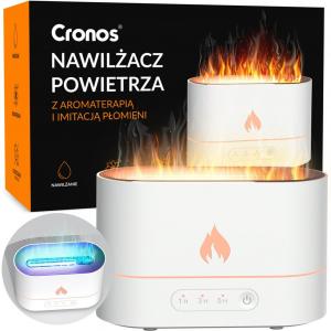 Nawilżacz powietrza z aromaterapią (dyfuzor zapachowy) Cronos® HX-853 Biały