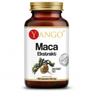 Korzeń Maca ekstrakt 10:1 100 kapsułek Yango
