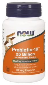 Now Foods Probiotic-10 (Probiotyk) 25 miliardów - 50 kapsułek
