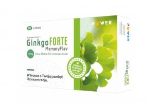 Puwer Ginkgo Forte Memory Flav, 60 tabletek
