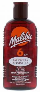 (DE) Malibu Bronzing Olejek do opalania SPF6, 200ml (PRODUKT Z NIEMIEC)