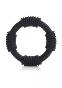 Hercules Silicone Ring Black