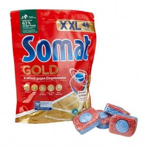 (DE) Somat, Gold, Tabletki do zmywarki, 48 sztuk (PRODUKT Z NIEMIEC)