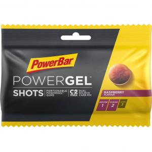 PowerBar Żelki energetyczne PowerGel Shots, malina - 60 g