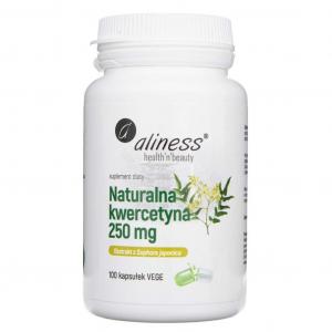Aliness Naturalna kwercetyna 250 mg - 100 kapsułek