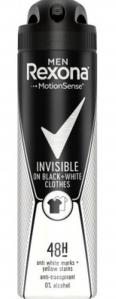(DE) Rexona Men, Invisible Black+White, Dezodorant, 150 ml (PRODUKT Z NIEMIEC)