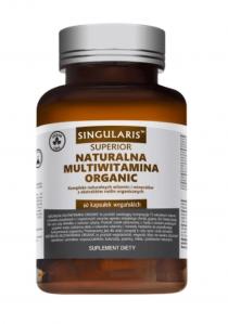 Singularis Superior naturalna multiwitamina Organic 60 kapsułek wegańskich