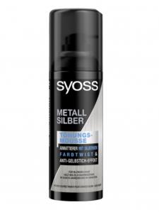 (DE) Syoss, Srebrny spray do włosów, 120ml (PRODUKT Z NIEMIEC)