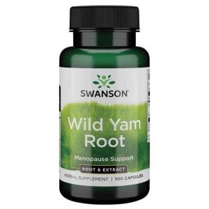 Wild Yam Root 500 mg 100 kaps. Swanson