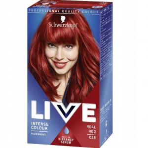 Live Intense Colour farba do włosów 035 Real Red
