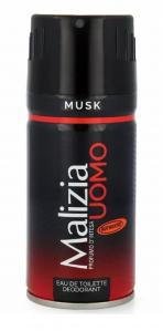 (DE) Malizia Uomo, Musk, Dezodorant dla mężczyzn, 150ml (PRODUKT Z NIEMIEC)
