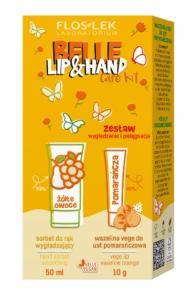 Flos-Lek Belle Lip & Hand Wygładzenie i Pielęgnacja Sorbet do rąk 50 ml + Wazelina 10g