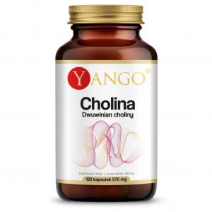 Cholina Dwuwinian Choliny 560 mg 90 kapsułek Yango