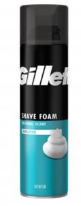 (DE) Gillette, Sensitive, Pianka do golenia, 200ml (PRODUKT Z NIEMIEC)