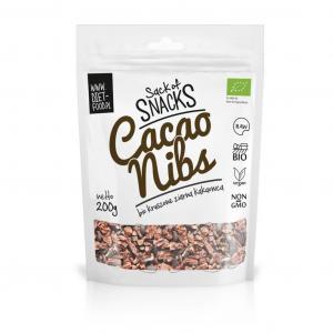 Kruszone ziarno kakaowca bezglutenowe BIO 200 g Diet-Food