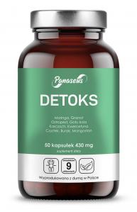 Panaseus Detoks 440 mg - 50 kapsułek