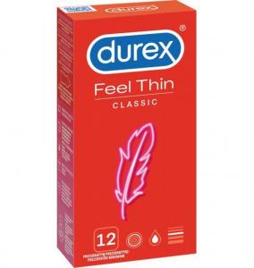 Prezerwatywy Durex Feel Thin Classic 12 szt.