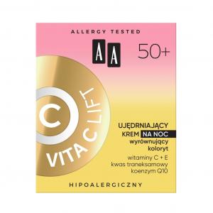 Vita C Lift 50+ ujędrniający krem na noc wyrównujący koloryt 50ml