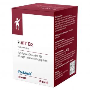 ForMeds F-VIT B2 - RYBOFLAWINA Witamina B-2- 60 porcji- suplement diety
