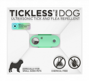 TickLess Pet Mini Ultradźwiękowa ochrona przed kleszczami - Mentha Green