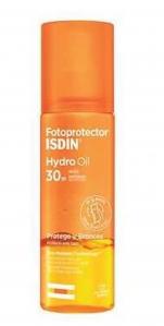 Fotoprotector Isdin, Hydro Oil Olejek przeciwsłoneczny SPF 30, 200ml