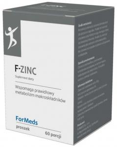 ForMeds F-ZINC Cytrynian CYNKU suplement diety - 60 porcji, proszek - suplement diety