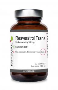 Zmikronizowany Resveratrol 200 mg 60 kapsułek KENAY
