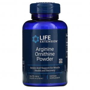 Arginine Ornithine Powder 150 g Life Extension