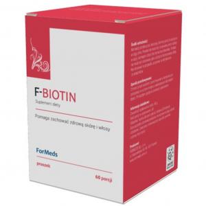ForMeds F-BIOTIN Biotyna w proszku 48g WITAMINA B7 witamina H