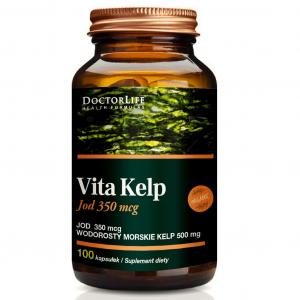 Vita Kelp Organic 500mg organiczny jod suplement diety 100 kapsułek