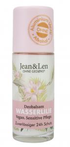 (DE) Jean&Len, Dezodorant w kulce, lilia wodna, 50ml (PRODUKT Z NIEMIEC)