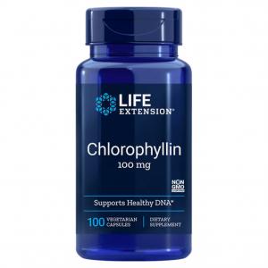 Chlorophyllin Chlorofilina 100 mg 100 kapsułek Life Extension