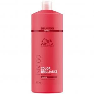 Wella Professionals Invigo Brillance Color Protection Coarse Szampon chroniący kolor do włosów grubych, 1000ml