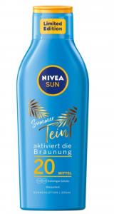 (DE) Nivea Sun, Balsam przeciwsłoneczny SPF 20, 200 ml (PRODUKT Z NIEMIEC)