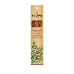 Sattva - Kadzidełka Sandalwood - Drzewo Sandałowe - 30 g