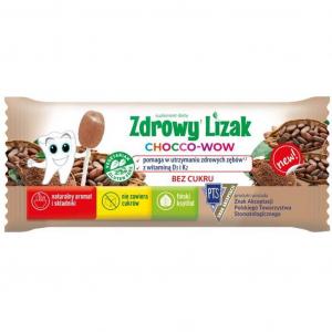 Zdrowy lizak Chocco-Wow o smaku kakao Starpharma, 6g