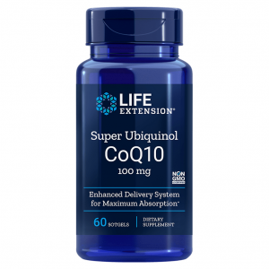 Super Ubiqinol CoQ10 100 mg 60 kapsułek Life Extension
