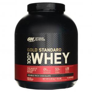 Optimum Nutrition Gold Standard 100% Whey Protein, podwójna czekolada - 2260 g