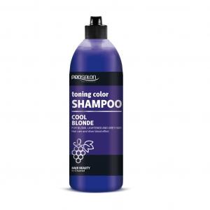 Prosalon Toning Color Shampo tonujący szampon do włosów blond rozjaśnianych i siwych 500g