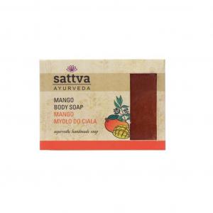 Sattva Body Soap Indyjskie mydło glicerynowe Mango, 125g