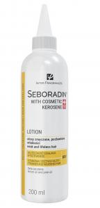 Seboradin Lotion z Naftą Kosmetyczną, przywraca włosom nawilżenie i blask, 200 ml